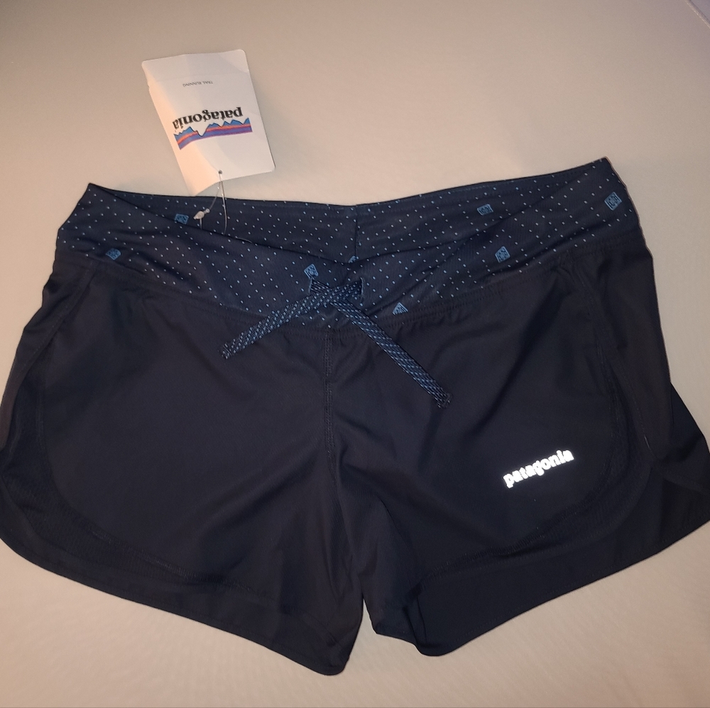 [NWT] Patagonia Trail Running Women's Strider Shorts - Navy Blue - Size Small